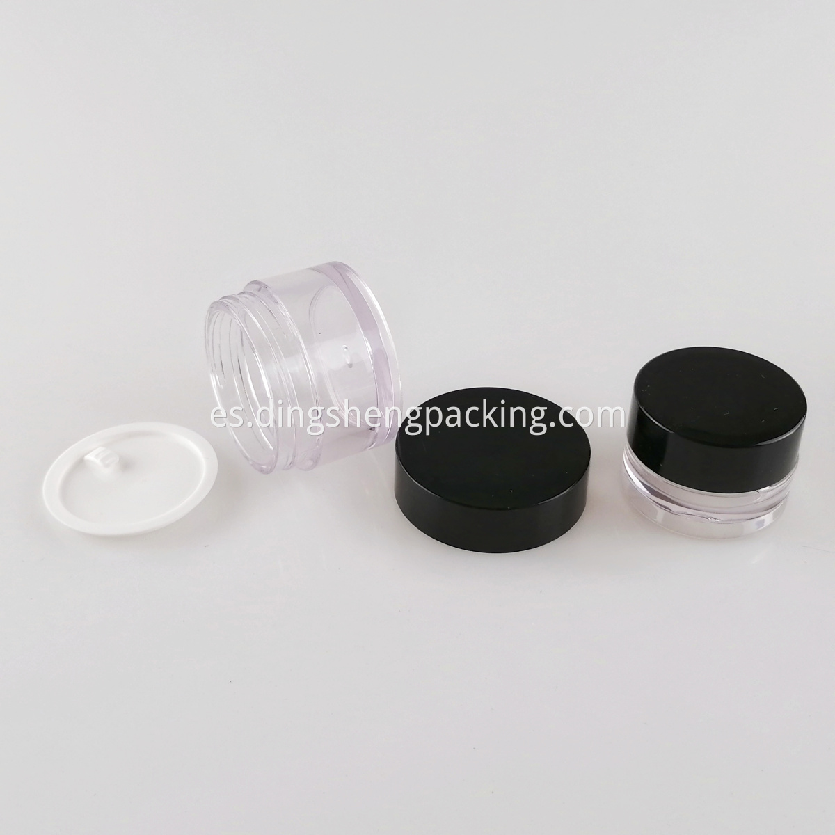 Wholesale Clear Round Plastic PETG Jar